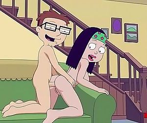 Cartoon American Dad Anime Hentai fuck step Teen daughter and Hot Mom rough Sex outdoor cum you faster 5 min 720p
